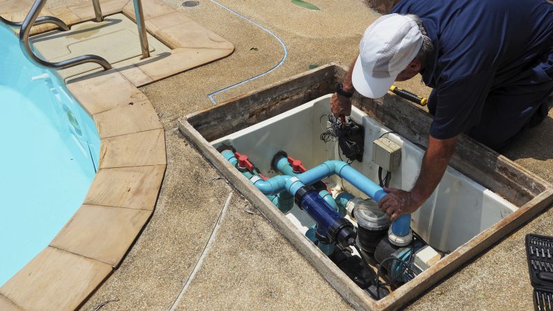 Local Pool Pump Replacement pros at work